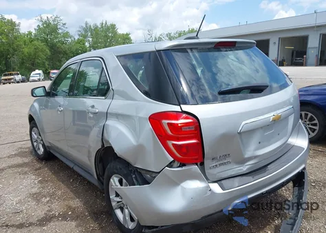 2017 Chevrolet Equinox Ls from USA, damaged, VIN 2GNALBEK3H1589117